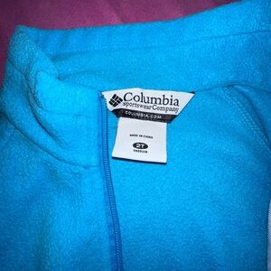 Columbia Vibrant Blue Toddler Fleece